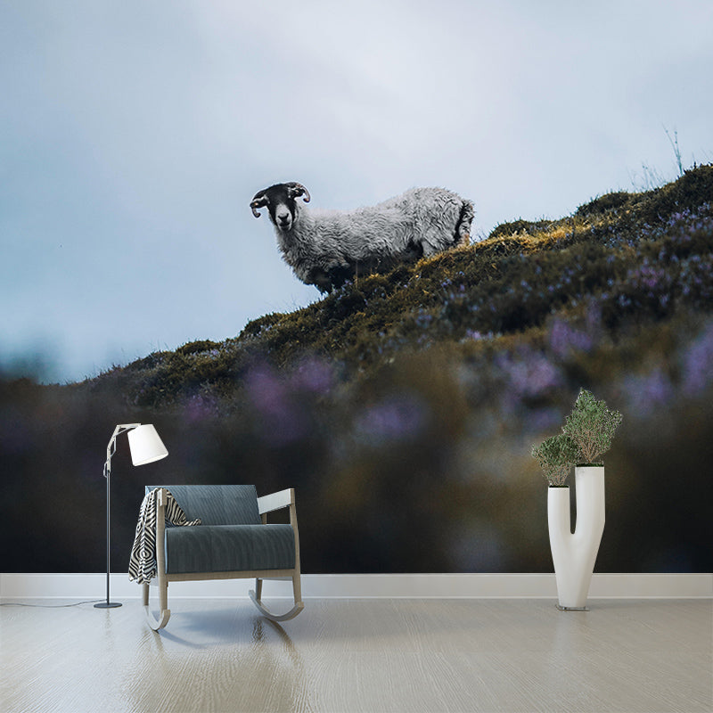 Zebra 3D Wallpaper Wild Animal Mural Horizontal Photography Sitting Room Wall Mural