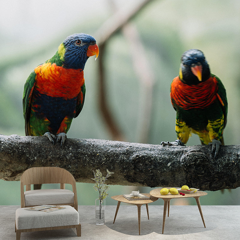 Eco-Friendly Wild Animal Mural Horizontal Photography Room Wall Mural