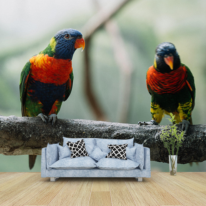 Eco-Friendly Wild Animal Mural Horizontal Photography Room Wall Mural