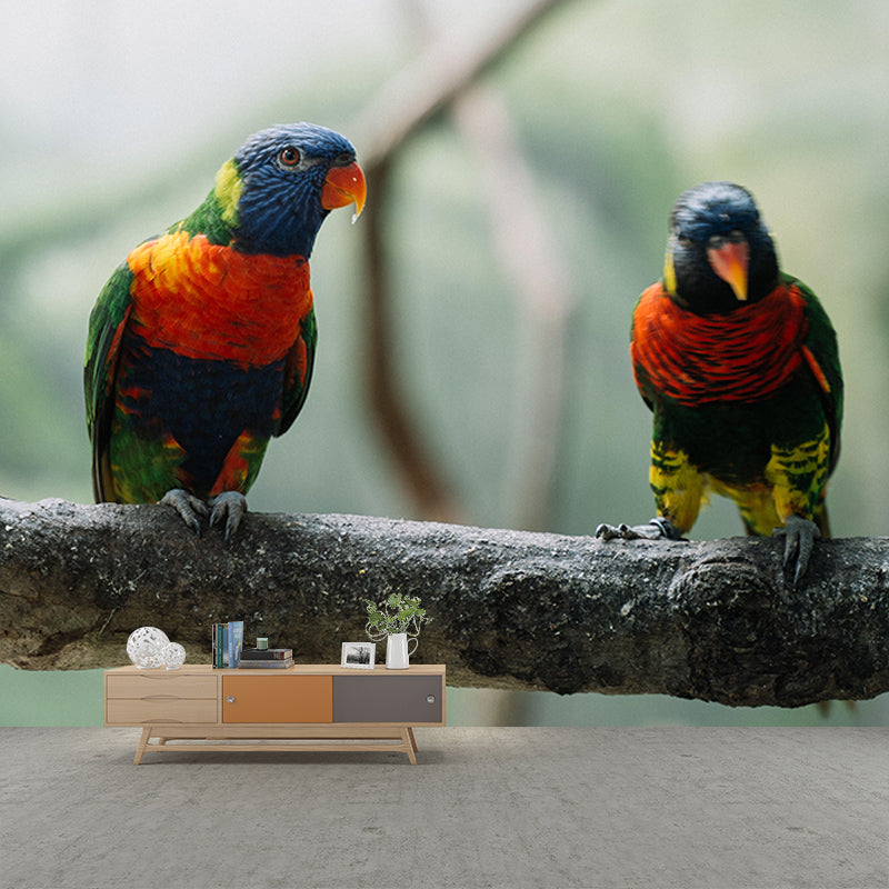 Eco-Friendly Wild Animal Mural Horizontal Photography Room Wall Mural