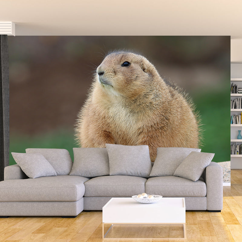 Wild Animal Contemporary Style Mural Horizontal Photography Living Room Wall Mural