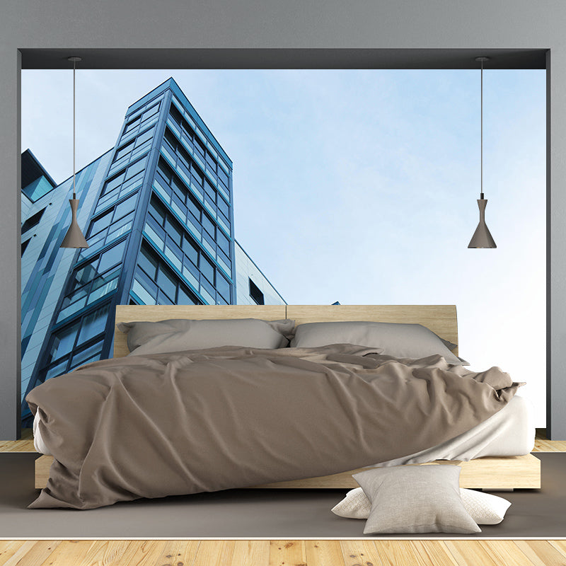 Study Room Contemporary Building Mural Horizontal Photography Wall Mural