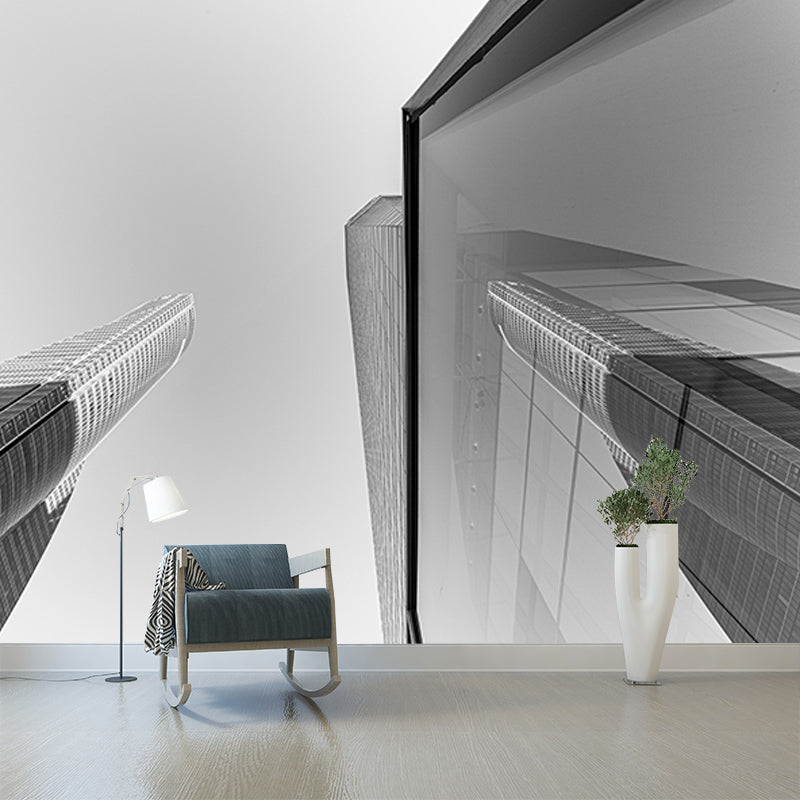 Vivid Contemporary Building Mural Horizontal Photography Meeting Room Wall Mural