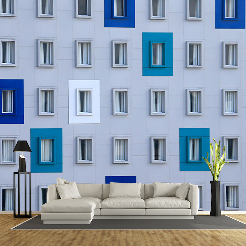 Contemporary Building Mural Horizontal Photography Bedroom Wall Mural