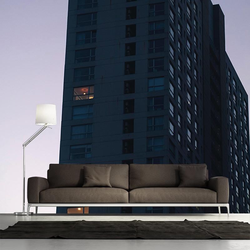 Contemporary Building Mural Horizontal Photography Bedroom Wall Mural