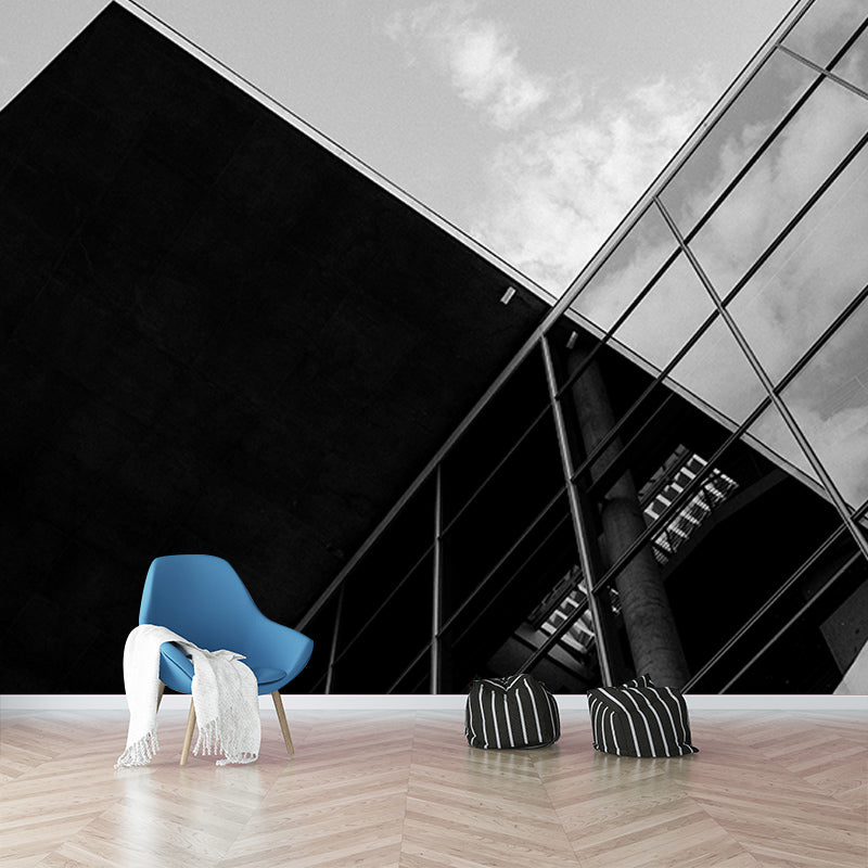 Horizontal Photography Contemporary Building Mural Room Wall Mural