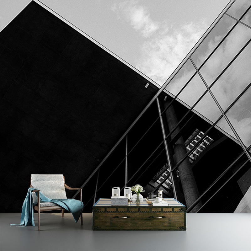 Horizontal Photography Contemporary Building Mural Room Wall Mural