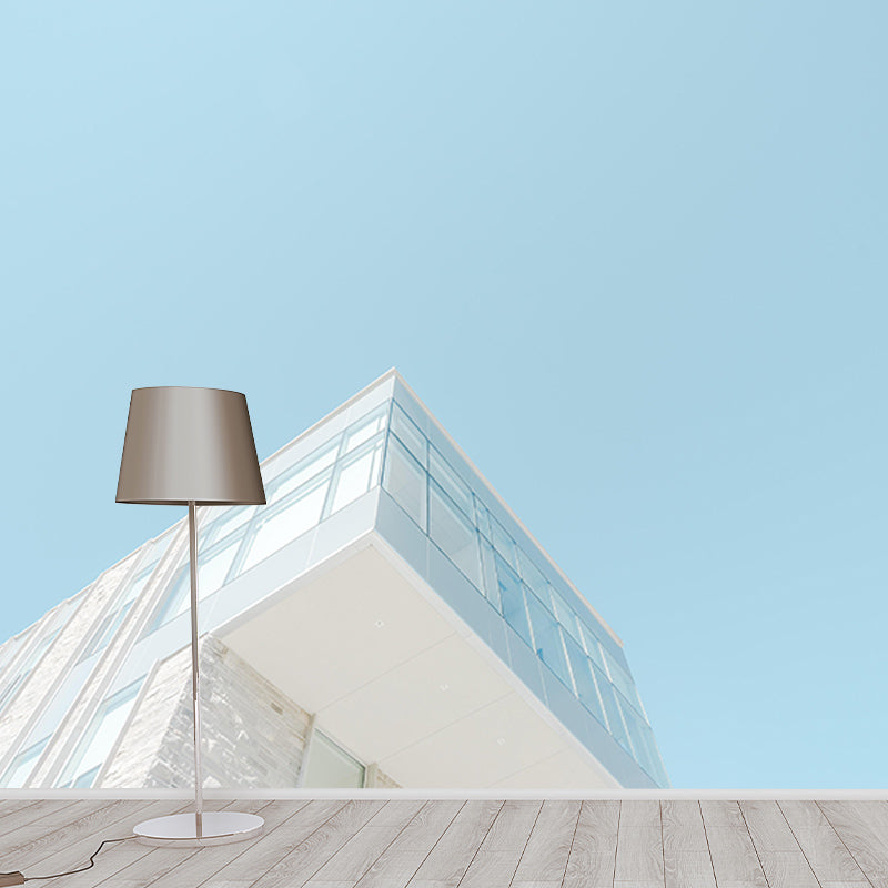 Fancy Contemporary Building Mural Horizontal Photography Living Room Wall Mural