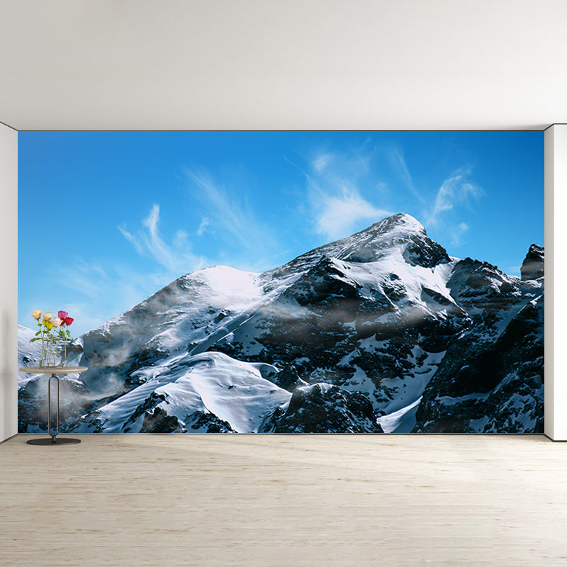 Sky Mountain Contemporary Mural Horizontal Photography Living Room Wall Mural