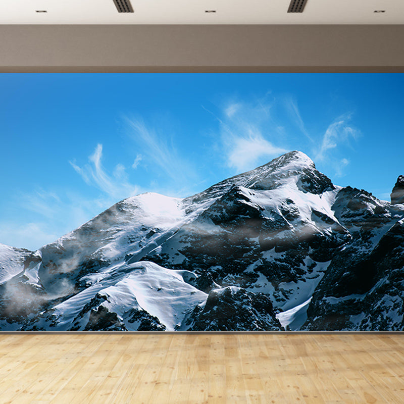 Sky Mountain Contemporary Mural Horizontal Photography Living Room Wall Mural