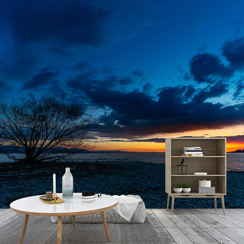 Sky Cloud Customized Sky Wall Mural Mildew Resistant Wallpaper for Wall Decor