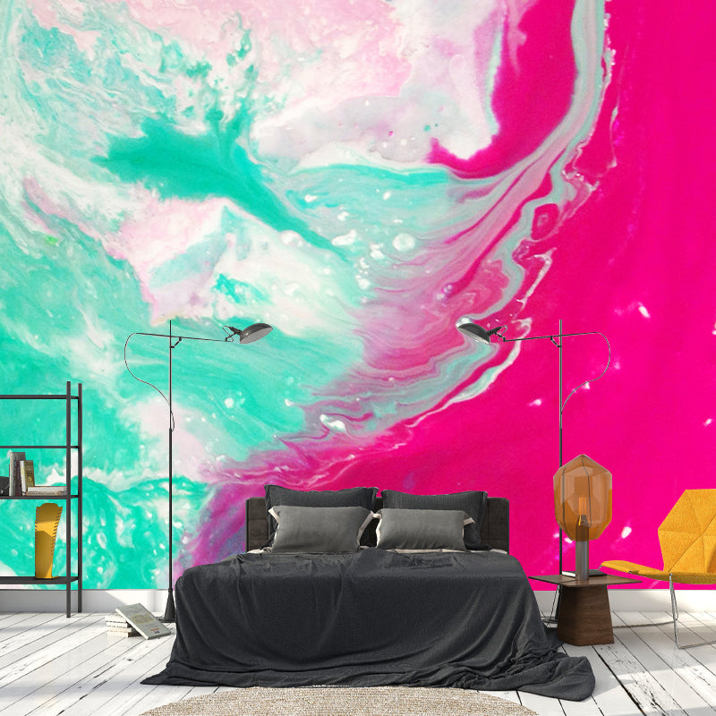 Customized Contemporary Abstract Mural Mildew Resistant Wallpaper for Bedroom