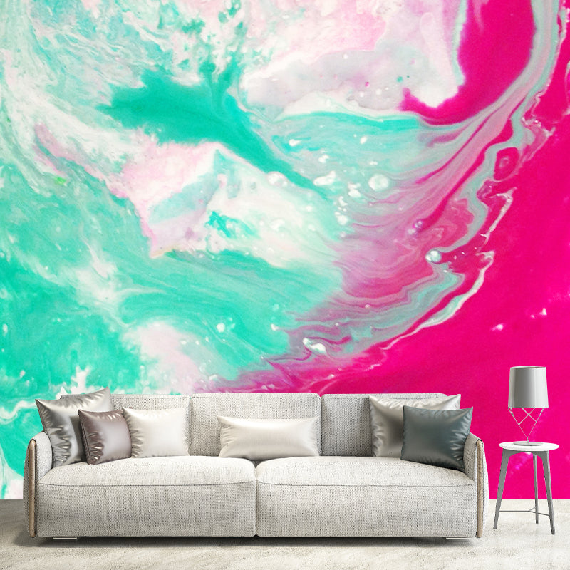 Customized Contemporary Abstract Mural Mildew Resistant Wallpaper for Bedroom