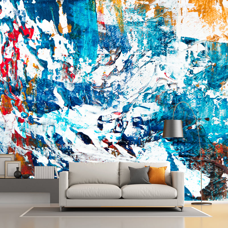 Environmental Abstract Mural Mildew Resistant Wallpaper for Room