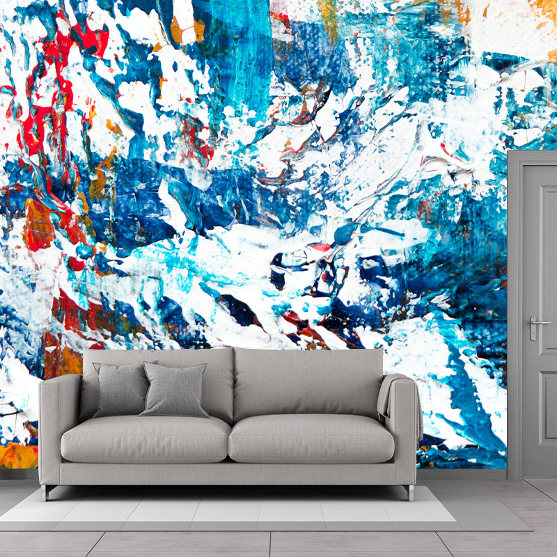 Environmental Abstract Mural Mildew Resistant Wallpaper for Room