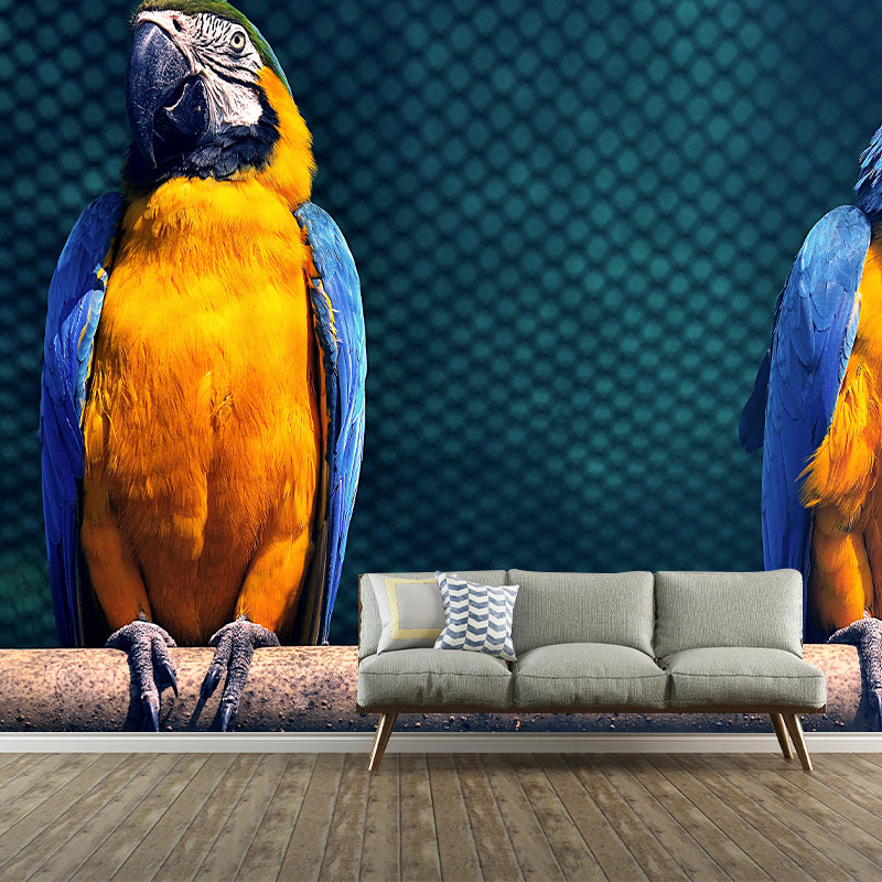 Zebra Wild Animal Contemporary Wall Mural Mildew Resistant Wallpaper for Living Room