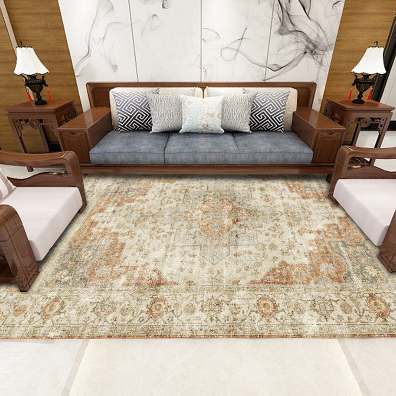 Alfombra de alfombra retro de poliéster alfombra gráfica alfombra sin deslizamiento alfombra para decoración del hogar