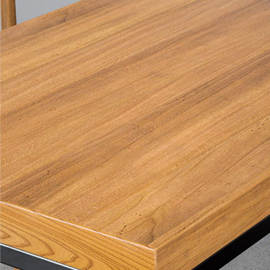 Juego industrial de comedor de madera sólida 1/2/5/7/7 piezas