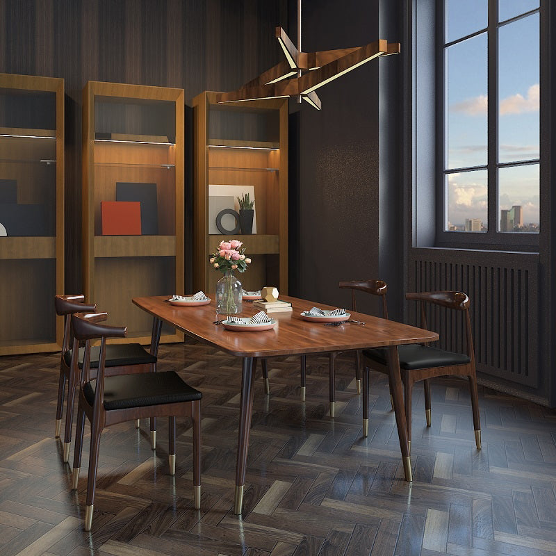 Industrial 1/2/5 Pieces Dining Set Solid Wood Dining Furniture Set /Separate Items