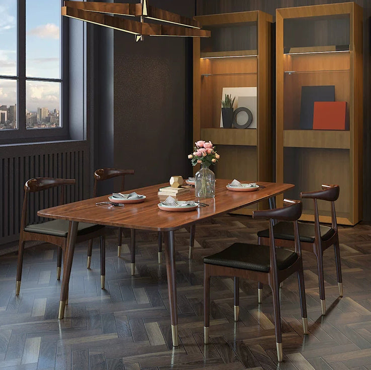 Industrial 1/2/5 Pieces Dining Set Solid Wood Dining Furniture Set /Separate Items