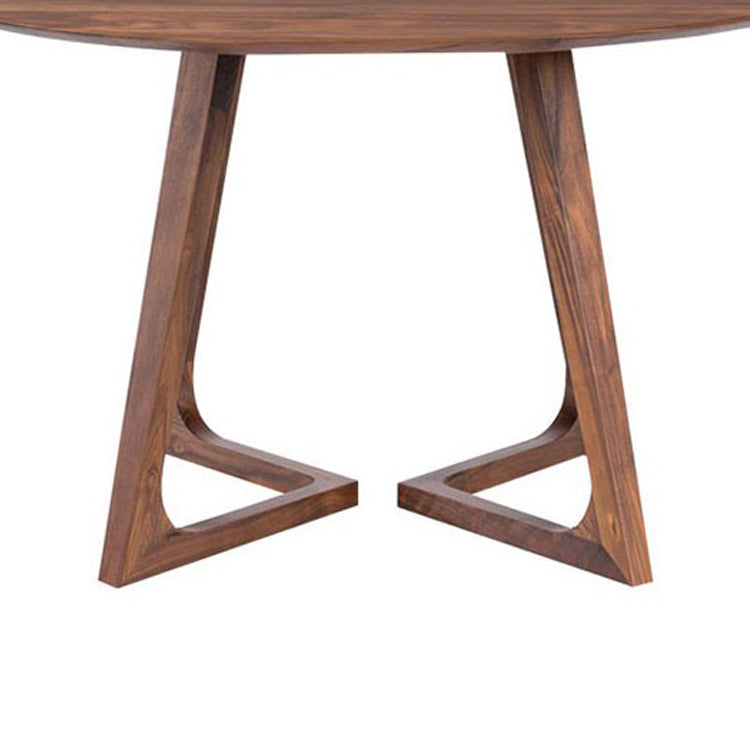 1/2/4/7 pc's houten moderne eetkamer set met ronde tafel en houten stoelen dinette set