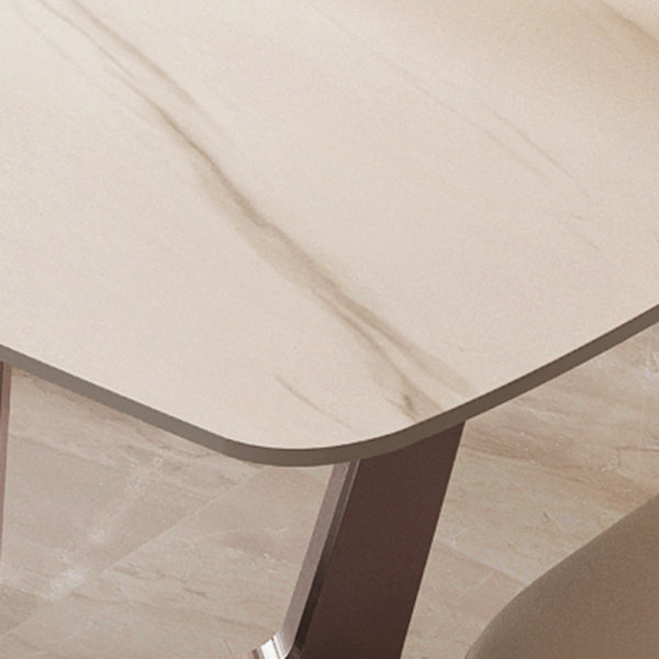 Noordse 1/2/4/5/7 stukken eetterset met eettafel en lederen stoelen dinette set