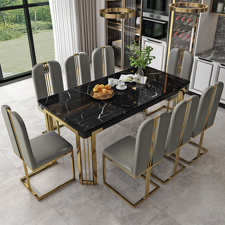 Modern 1/2/7/9 Pieces Dining Set Marble Dining Furniture Set /Separate Items
