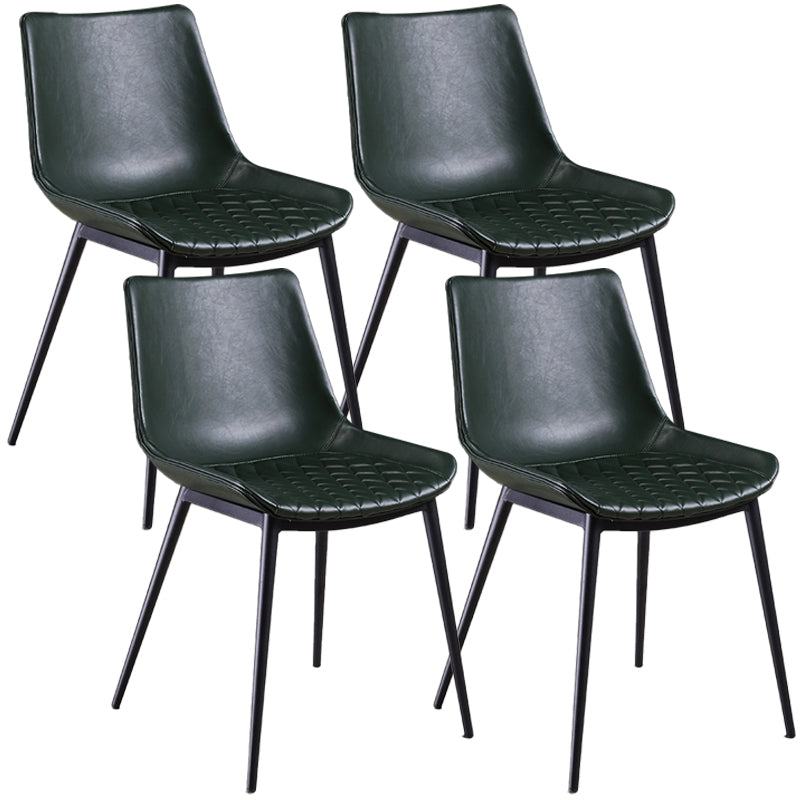 Taburete de bar con respaldo bajo de cuero envejecido, taburete alto industrial para interiores con asiento tipo cubo