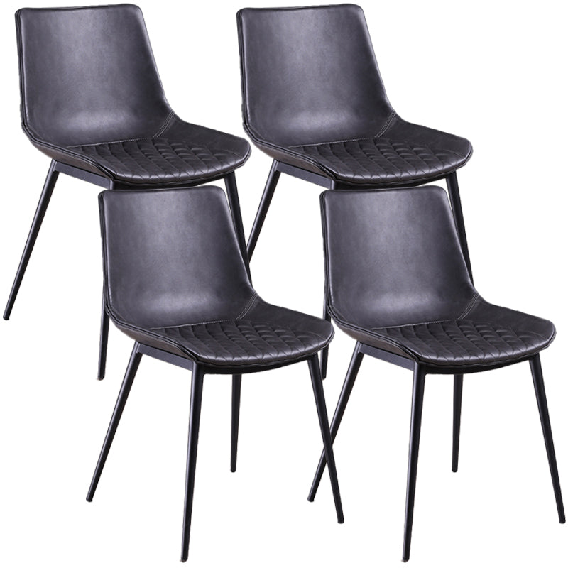 Taburete de bar con respaldo bajo de cuero envejecido, taburete alto industrial para interiores con asiento tipo cubo