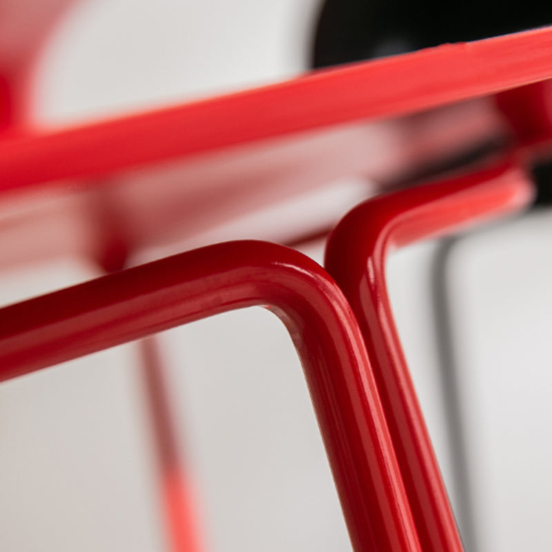 Scandinavian Style Bar-stool with PP Seat Counter Stools for Kitchen
