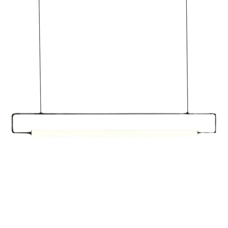 Lineare Inselbeleuchtung zeitgenössischer Küchenmetall Eins Licht anheizt