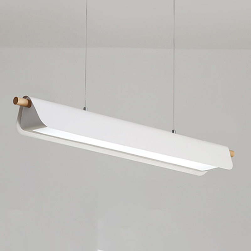 1 Light Geometric Island Lighting Modernisme Metal Island Island luminaire pour salle à manger