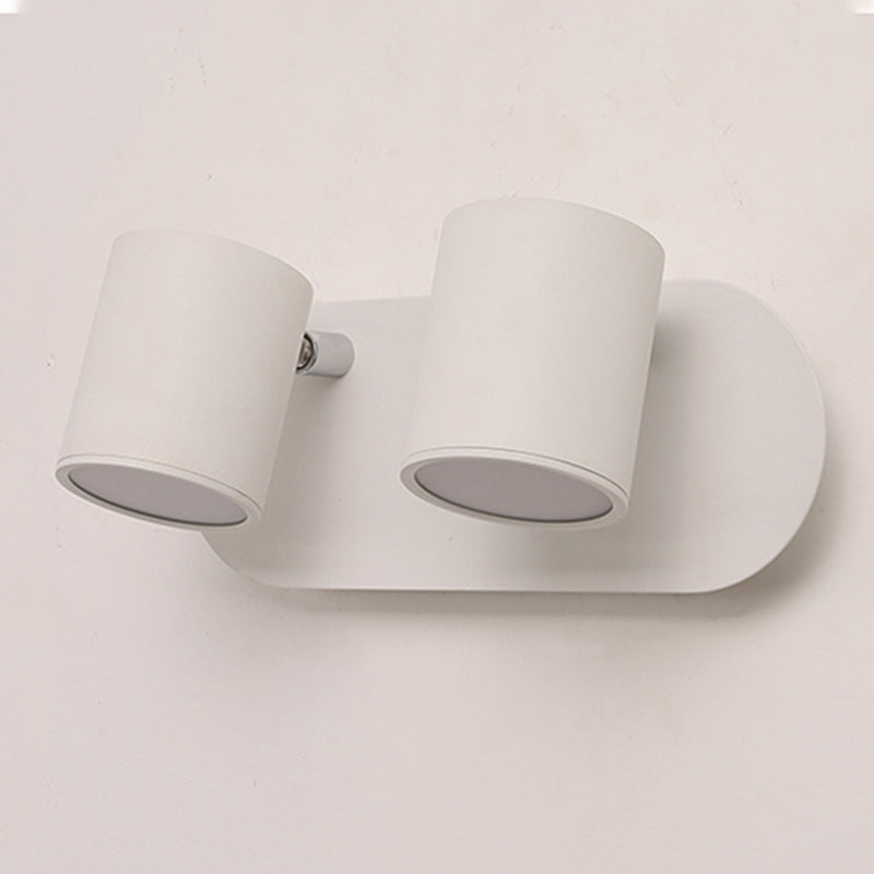 Metall Halbzylinder-Lesen Wandbeleuchtung moderne 2-leuchter Wandmontageleuchte