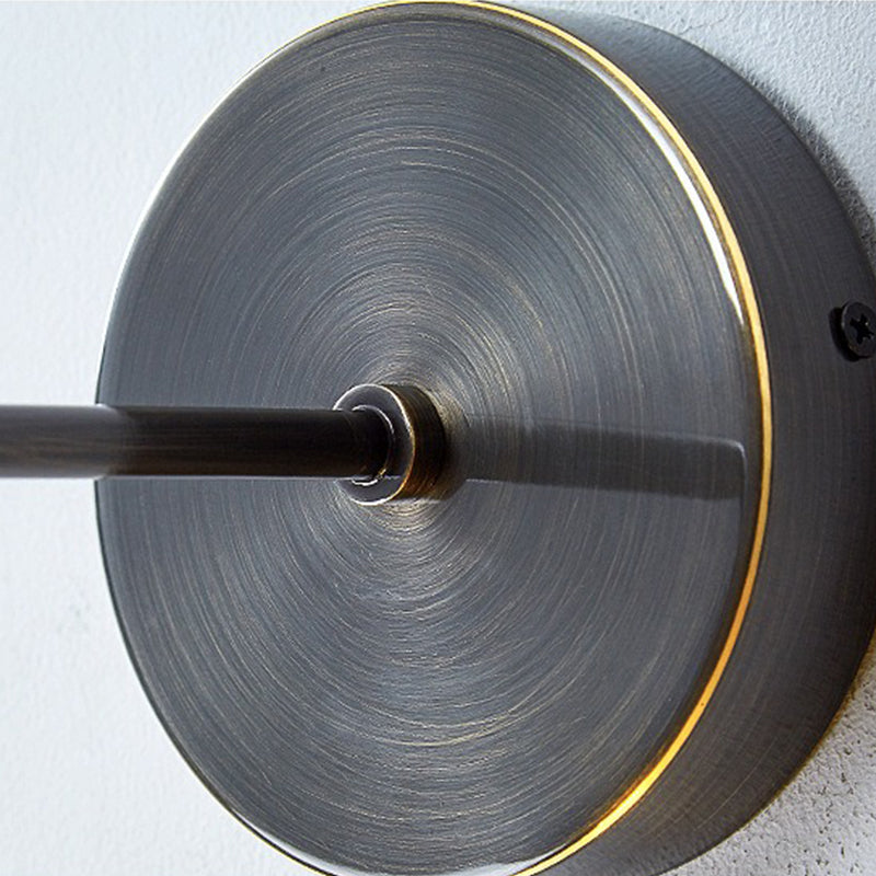 Metall ovale Formwandbeleuchtung moderne 1-Licht-Wandleuchte