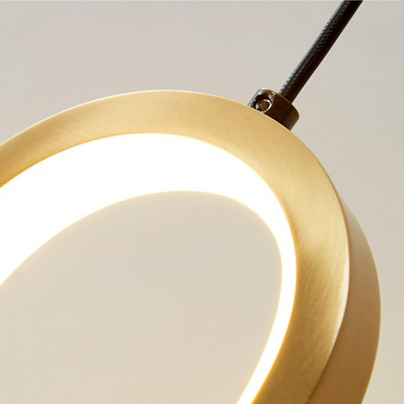 Metall ovale Formwandbeleuchtung moderne 1-Licht-Wandleuchte