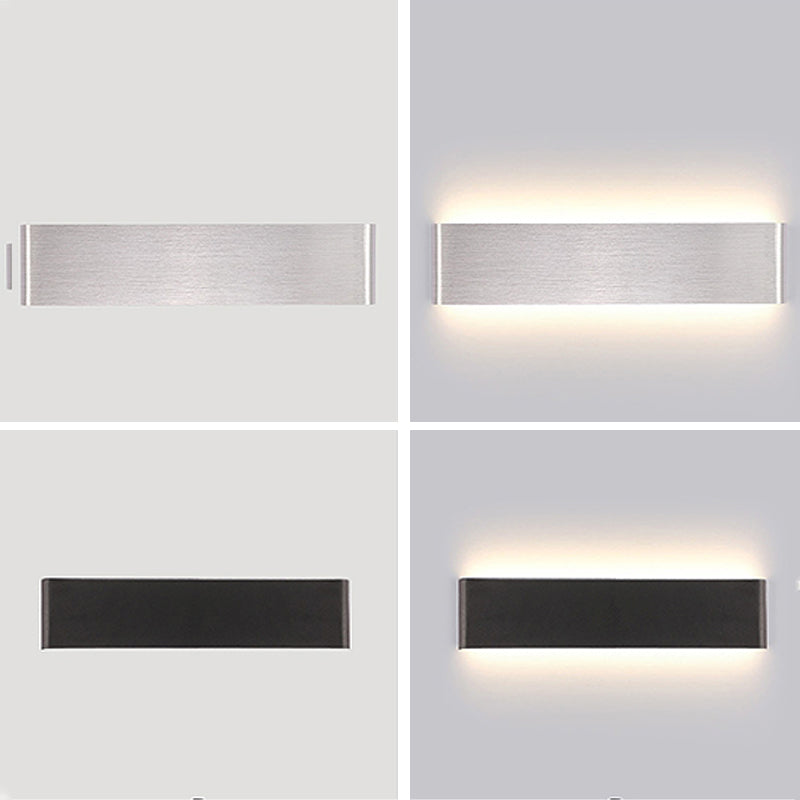 Metall quadratische Formwandbeleuchtung moderne leichte Wandmontageleuchte