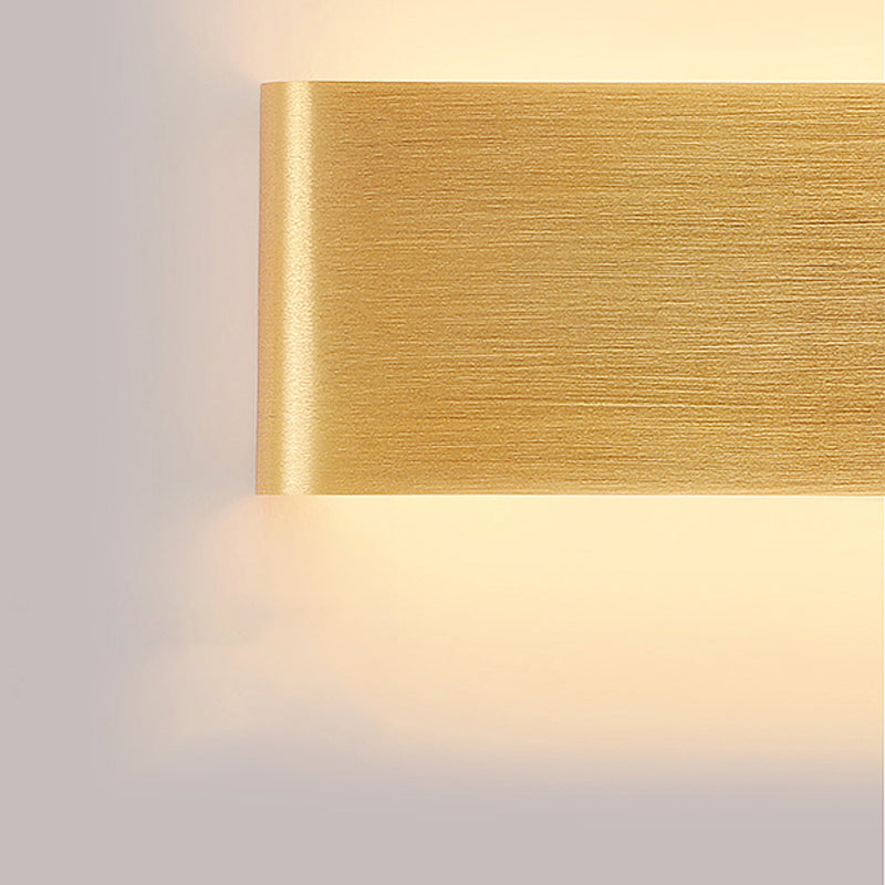 Metall quadratische Formwandbeleuchtung moderne leichte Wandmontageleuchte