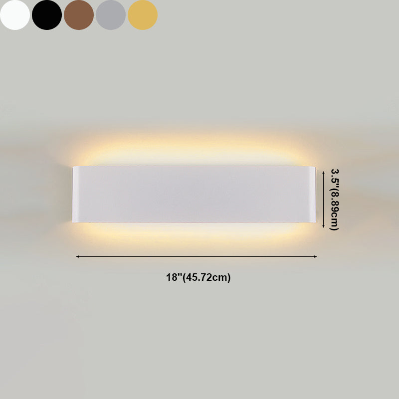 Metall quadratische Formwandbeleuchtung moderne leichte Wandmontageleuchte