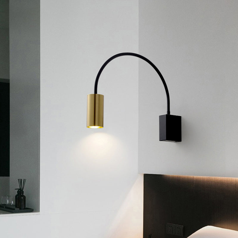 Halbzylindermetall -Lesen Wandbeleuchtung moderne Einleuchtwandbeleuchtung