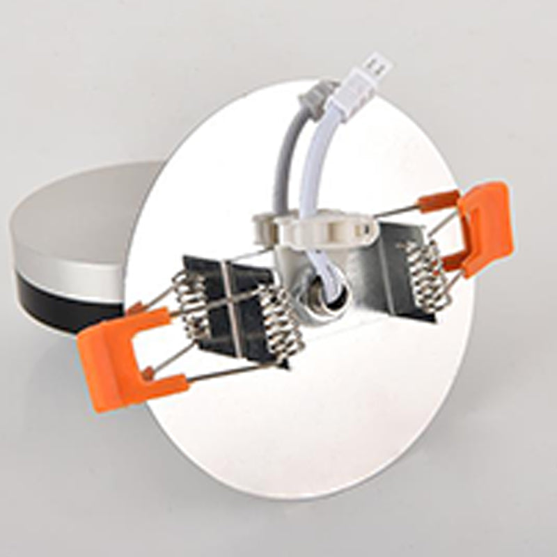 Modern Style Ball Wall Mounted Lamp Metal 1 Light Wall Lighting Ideas in Silver