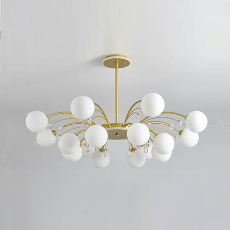 Globe Pendant Lights Modern Glass Pendant Lighting Fixture for Living Room