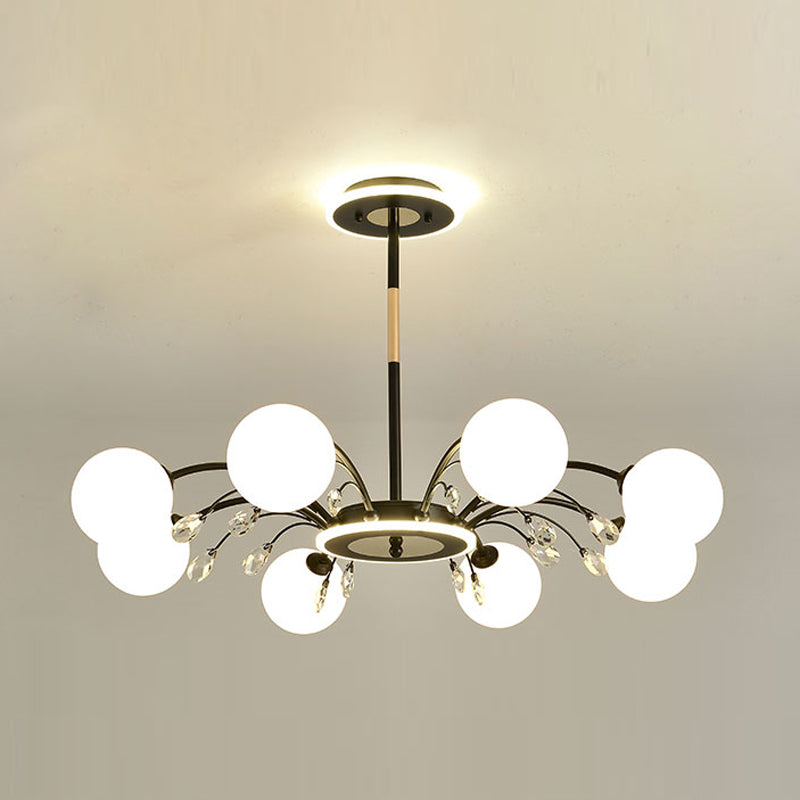 Globe Pendant Lights Modern Glass Pendant Lighting Fixture for Living Room