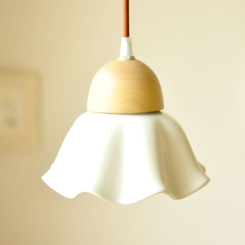 Éclairage d'éclairage en bois Kit de pendentif nordique moderne pour salle à manger