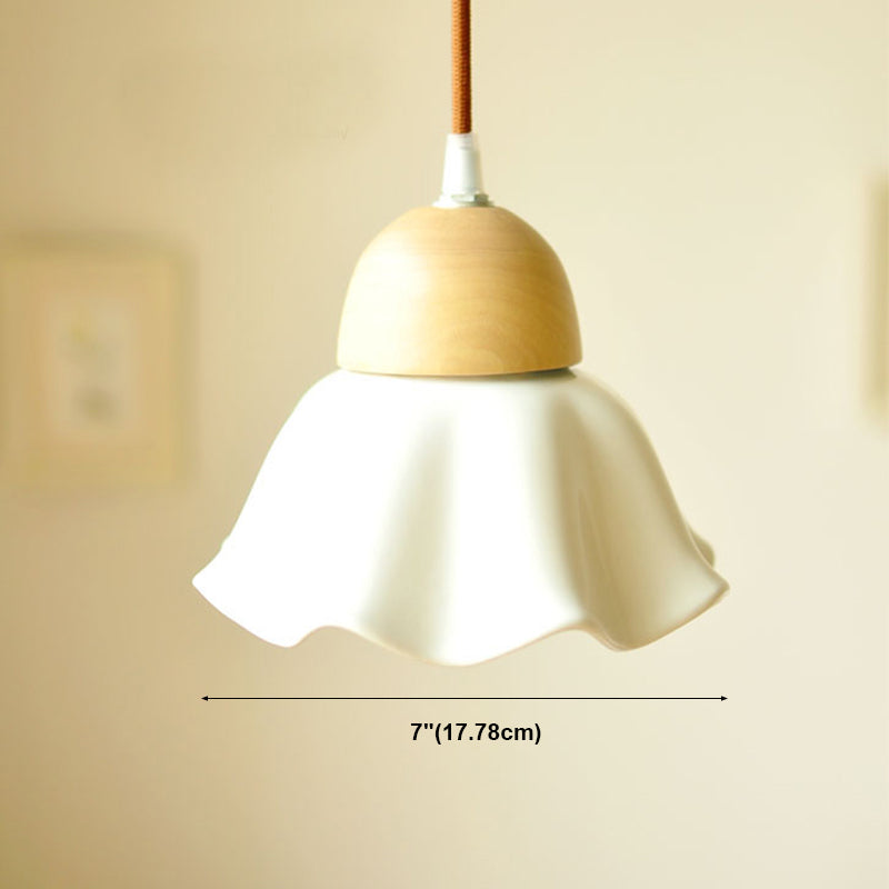 Éclairage d'éclairage en bois Kit de pendentif nordique moderne pour salle à manger