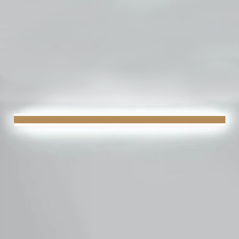 Lineare Form Metallwandbeleuchtung moderner Stil Einer Licht Wandleuchte Leuchte