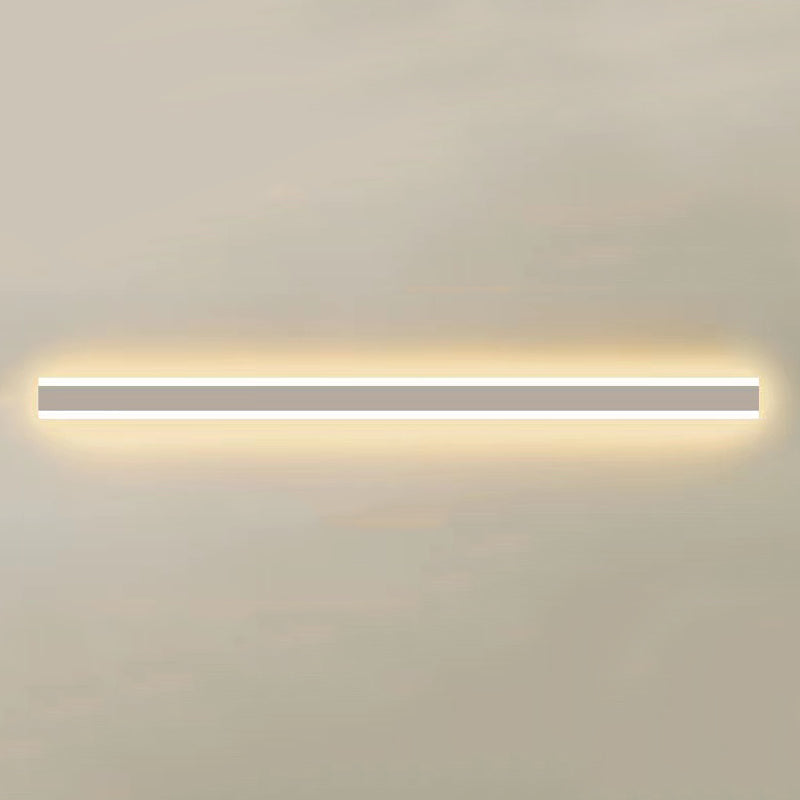 Lineare Form Metallwandbeleuchtung moderner Stil Einer Licht Wandleuchte Leuchte