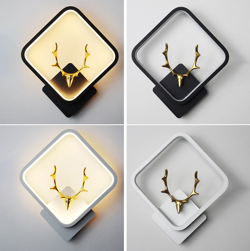 Nordic Metal Mur Light Geométric LED Murce Murce pour la chambre du salon