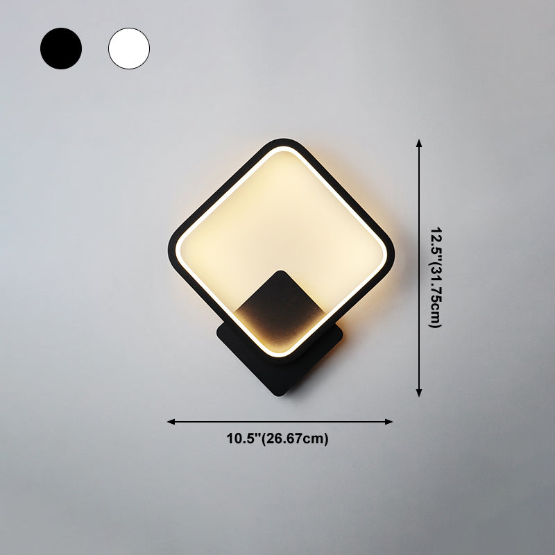 Nordic Metal Mur Light Geométric LED Murce Murce pour la chambre du salon