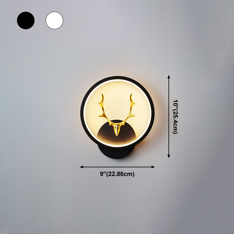 Nordic Metal Mur Light Geométric LED Murce Murce pour la chambre du salon