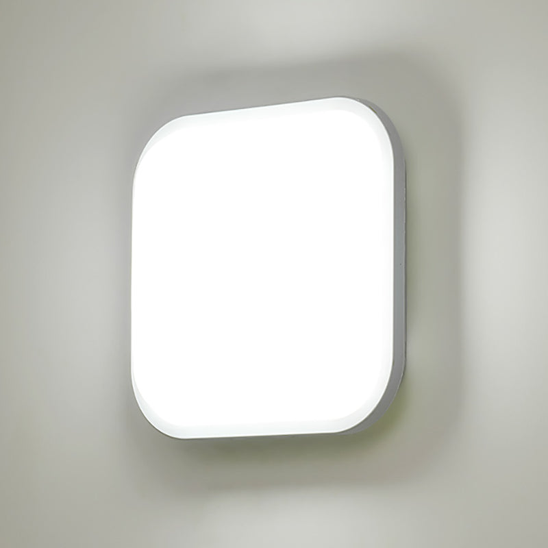 Moderner Stil weiße Wandlicht geometrische Form LED Wandleuchten für Wohnzimmer